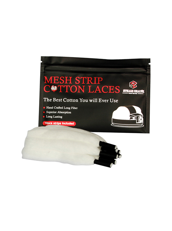 Cotton Mesh Strip Cotton laces - Steam Crave