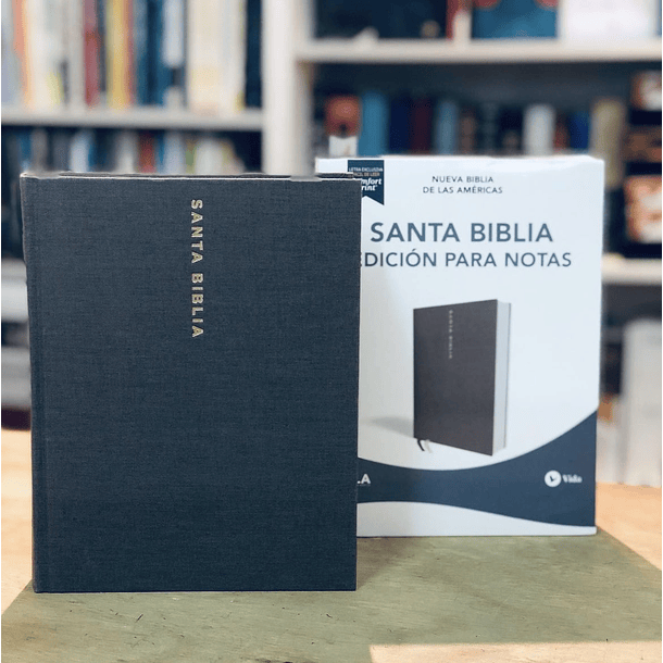 Biblia Edición para Notas NBLA Gris 1