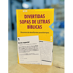 Divertidas Sopas de Letras Bíblicas