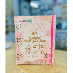 Cuaderno Tamaño Manual 140 hjs "No te dejaré"