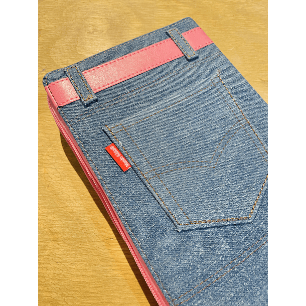 Biblia Tamaño Manual Letra Grande RVR60 Con Índice y Cierre Jeans  3