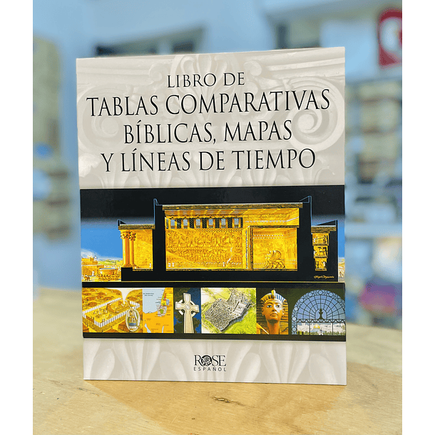 Libro de Tablas Comparativas Bíblicas, Mapas y Líneas de Tiempo 