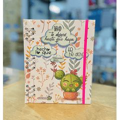 Cuaderno Tamaño Manual 140 hjs "No te dejaré"