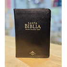 Biblia Tamaño Compacto  RVR60 Negro Con Cierre  1