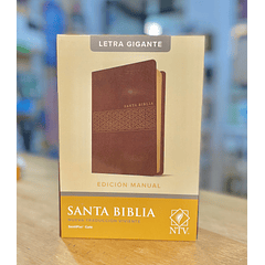 Biblia Tamaño Manual Letra Gigante NTV Café