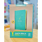 Biblia Letra Grande Nueva Traducción Viviente (NTV) Con Índice y Cierre Turquesa 1