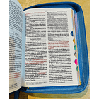 Biblia “Mi Gran Viaje” RVR60 Letra Grande Con Índice y Cierre Azul 3