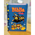 Biblia “Mi Gran Viaje” RVR60 Letra Grande Con Índice y Cierre Azul 1