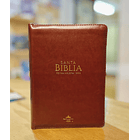 Biblia Compacta RVR60 Con Cierre Café 1