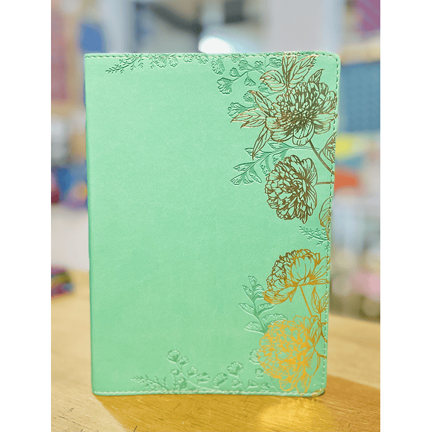 Biblia Una Joven Conforme al Corazón de Dios RVR60 Turquesa 2