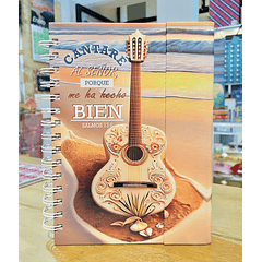 Cuaderno Imantado Tamaño Manual 140 hjs “Cantaré al Señor”