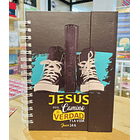 Cuaderno Imantado Tamaño Manual 140 hjs “Juan 14:6” 1