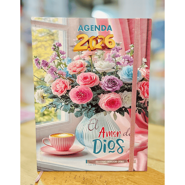 Agenda 2026 Tamaño Manual “El amor de Dios” 1