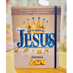 Agenda 2026 Tamaño Manual “Jesús Rey”