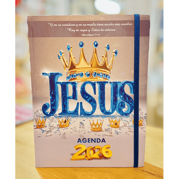 Agenda 2026 Tamaño Manual “Jesús Rey” 1