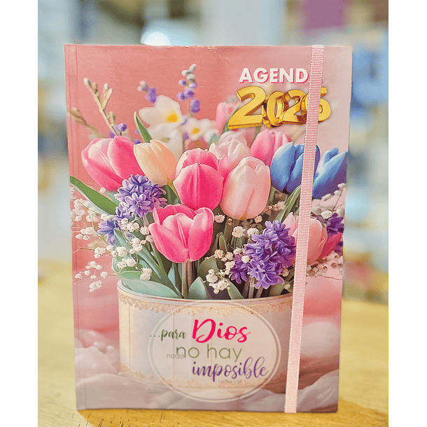 Agenda 2026 Tamaño Manual “Para Dios no hay nada imposible” 1