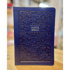 Biblia Tamaño Manual Letra Grande RVR60 Azul Marino 2