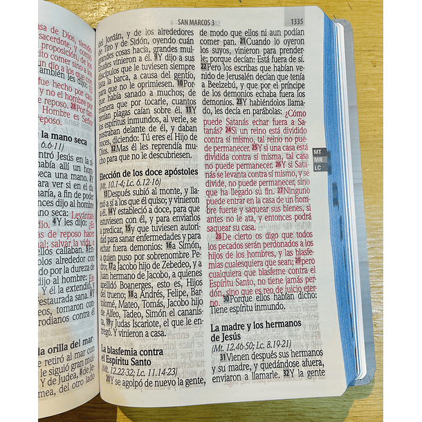 Biblia Letra Gigante Tamaño Manual RVR60 Ancla  2