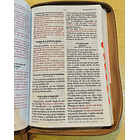 Biblia Tamaño Manual Letra Grande RVR60 Con Índice y Cierre 2