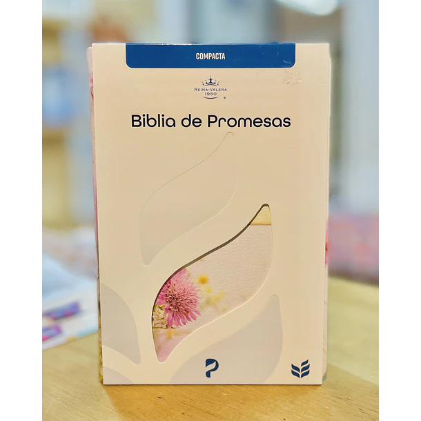 Biblia Compacta Edición Promesas RVR60 Floral 1