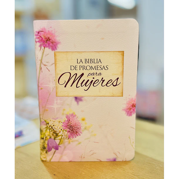 Biblia Compacta Edición Promesas RVR60 Floral 2