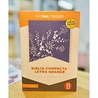Biblia Compacta Letra Grande RVR60 Con Índice y Cierre Jeans 1