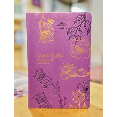 Biblia Tamaño Manual Letra Grande RVR60 Morado