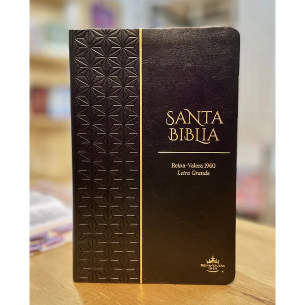 Biblia Tamaño Manual Letra Grande RVR60 Negro 1