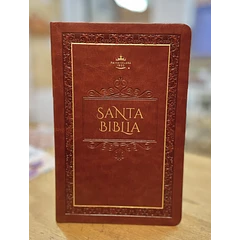 Biblia Tamaño Manual Letra Grande RVR60 Café