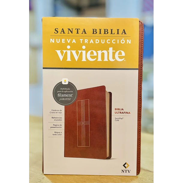 Biblia Tamaño Manual Nueva Traducción Viviente Café 1