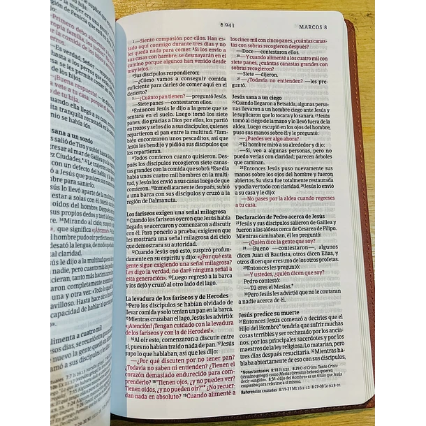 Biblia Tamaño Manual Nueva Traducción Viviente Café 3