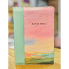 Biblia Compacta Letra Grande RVR60 Con Índice y Cierre Multicolor 2