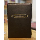 Biblia Tamaño Manual Letra Grande RVR60 Con Índice y Cierre Negro 2