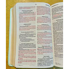 Biblia Letra Grande Tamaño Manual RVR60 Turquesa 2