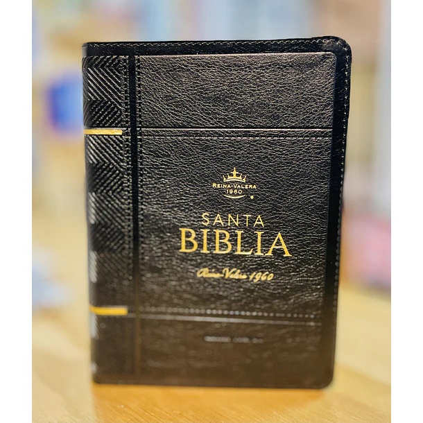 Biblia Letra Grande Tamaño Compacto RVR60 Negro 1