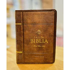 Biblia Letra Grande Tamaño Compacto RVR60 Café 1
