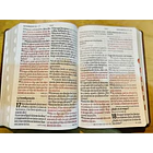 Biblia Letra Súper Gigante RVR60 Con Índice Café 2
