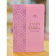 Biblia Tamaño Manual Letra Grande RVR60 Lila