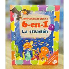 Rompecabezas Bíblico 6 en 1 La Creación