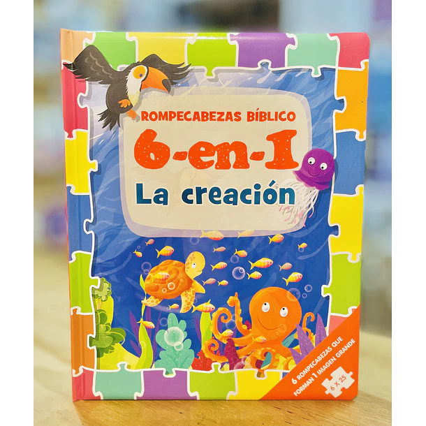 Rompecabezas Bíblico 6 en 1 La Creación