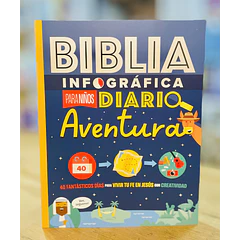 Biblia Infográfica para Niños Diario Aventura