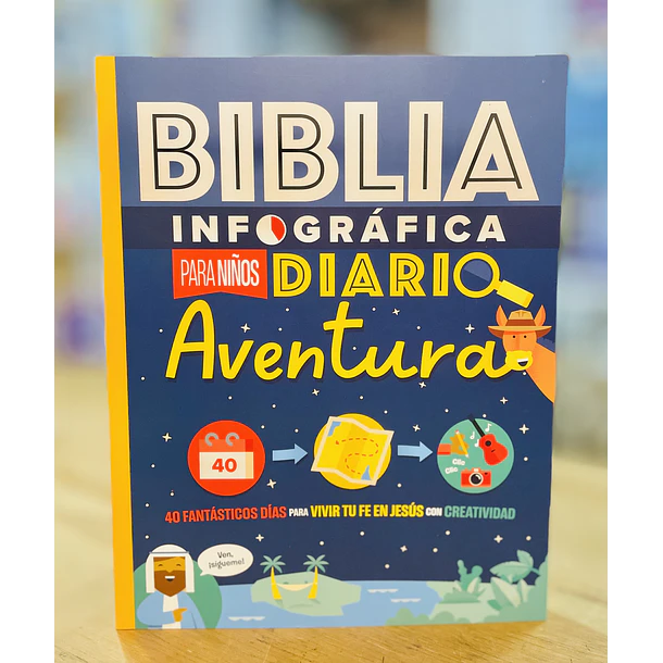Biblia Infográfica para Niños Diario Aventura
