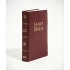 Biblia Tamaño Manual Letra Grande RVR60 Burdeo 1