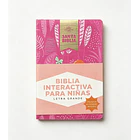 Biblia Interactiva para Niñas Letra Grande RVR60 Con Cierre  1