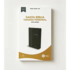 Biblia Letra Grande Tamaño Manual Con Índice y Cierre RVR60 Negro 1