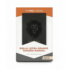 Biblia Tamaño Manual Letra Grande RVR60 León