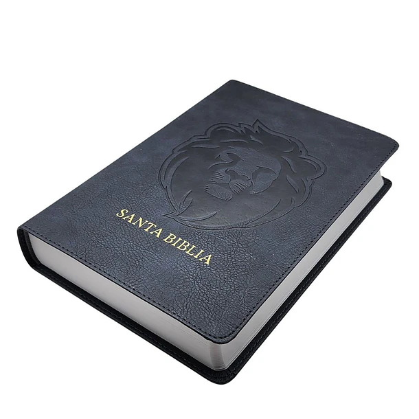 Biblia Tamaño Manual Letra Grande RVR60 León 2