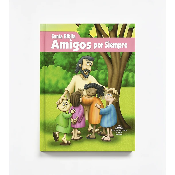 Biblia Amigos por Siempre RVR60 Rosado