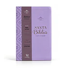 Biblia Tamaño Manual Letra Grande RVR60 Lila 1