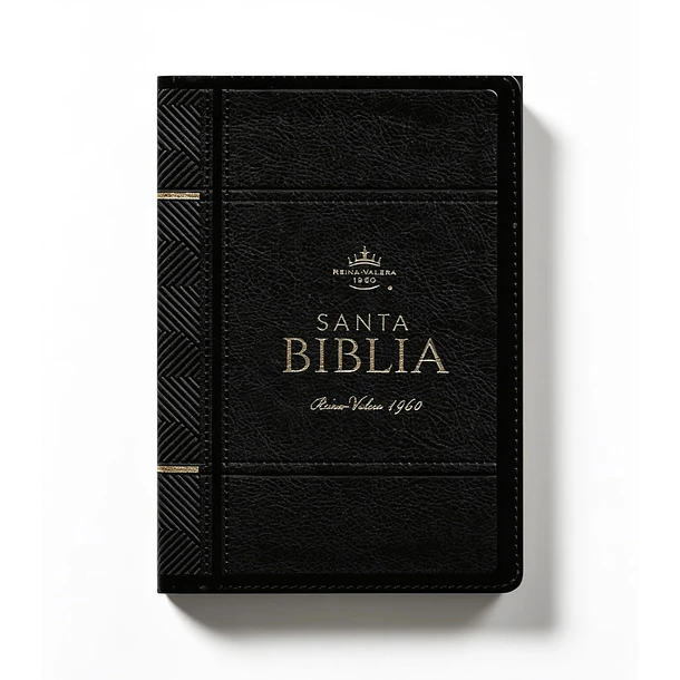 Biblia Letra Grande Tamaño Compacto RVR60 Negro 1